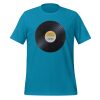 Vinyl Junkie Forever - Yellow Label - Unisex t-shirt - Image 8