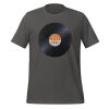 Vinyl Junkie Forever - Orange Label - Unisex t-shirt - Image 4