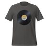 Vinyl Junkie Forever - Yellow Label - Unisex t-shirt - Image 5