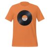 Vinyl Junkie Forever - Orange Label - Unisex t-shirt - Image 7
