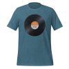 Vinyl Junkie Forever - Orange Label - Unisex t-shirt - Image 5