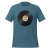Vinyl Junkie Forever - Yellow Label - Unisex t-shirt - Image 7