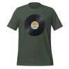 Vinyl Junkie Forever - Yellow Label - Unisex t-shirt - Image 4