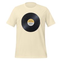 Vinyl Junkie Forever - Yellow Label - Unisex t-shirt