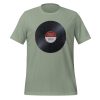 Vinyl Junkie Forever - Burgundy Label - Unisex t-shirt - Image 7