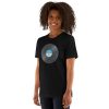 Vinyl Junkie Forever - Aqua Label - Unisex t-shirt - Image 2
