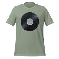 Play Vinyl, Live Forever - Green Label - Unisex T-Shirt