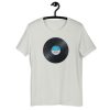 Vinyl Junkie Forever - Aqua Label - Unisex t-shirt - Image 4