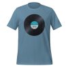 Vinyl Junkie Forever - Aqua Label - Unisex t-shirt - Image 8