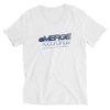 Emerge Recordings Logo - Unisex Short Sleeve V-Neck T-Shirt - Image 5