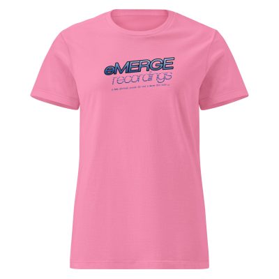 Emerge Recordings Logo - Women’s Softstyle T-Shirt