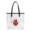 Quest for the Drum “Dream Mask” - Clear tote bag - Image 2