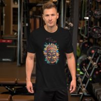 Quest for the Drum “Dream Mask” – Unisex t-shirt